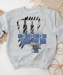 Vintage 80s University of Kentucky Wildcats Basketball Sweatshirt, Kentucky Wildcats Sweater, Gift for Her, Gift For Him
