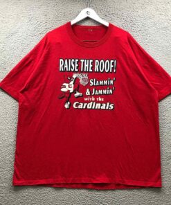 Vintage 80s University of Louisville Cardinals T-Shirt Short Sleeve Red