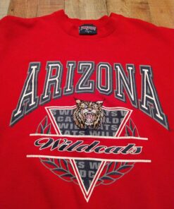 Vintage 90S Arizona University Wildcats Sweater Made In The Usa Jansport