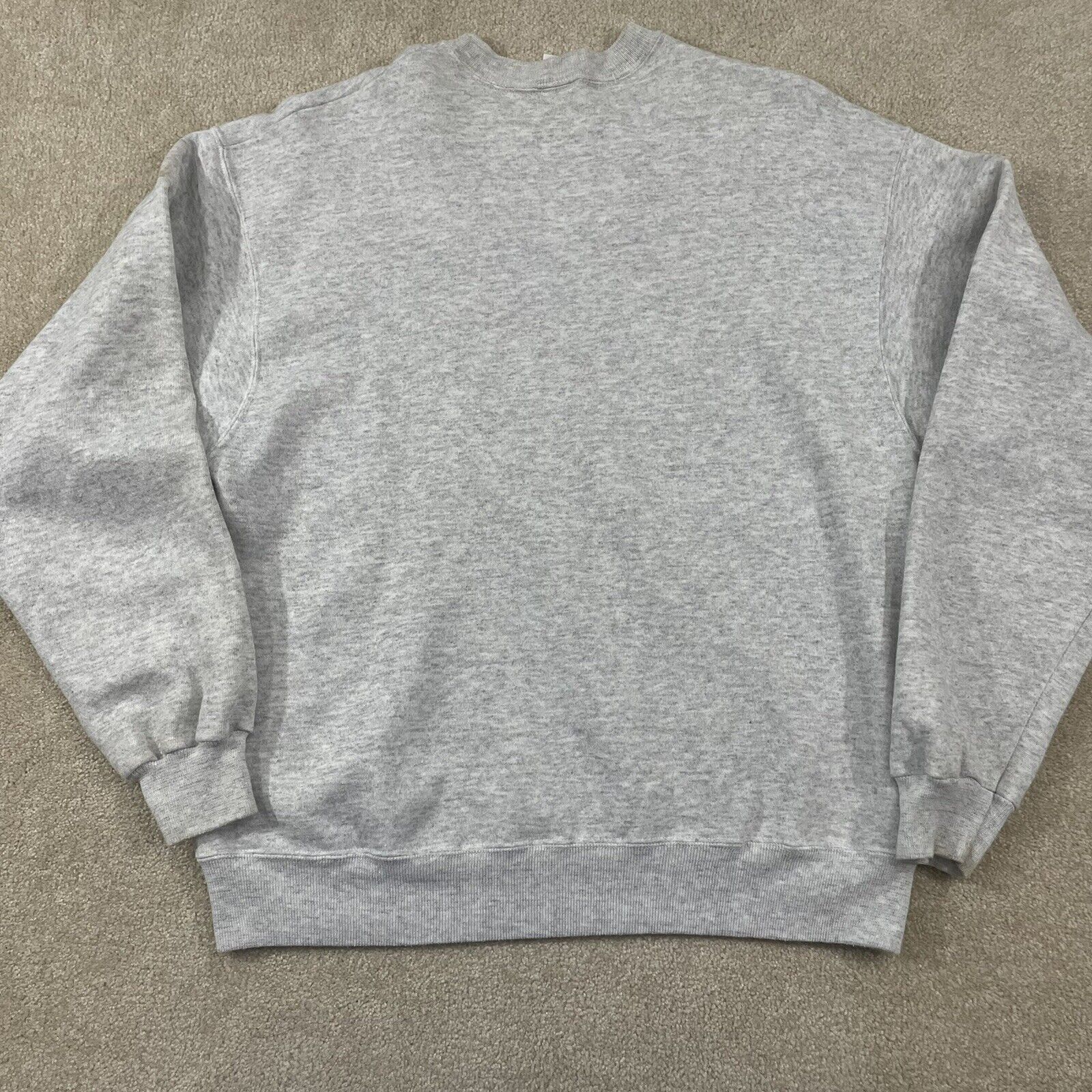 Vintage 90S Massachusetts State Seal Native Indian Sweatshirt