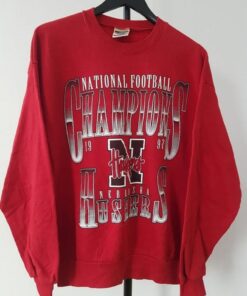Vintage 90S Nebraska Cornhuskers University Of Sweatshirt, Vintage Nebraska Cornhuskers Sweatshirt, Hoodie