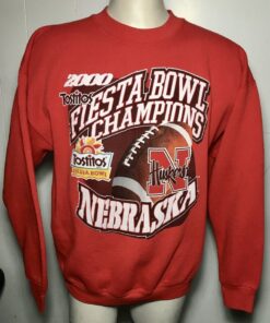 Vintage 90S Nebraska Cornhuskers University Of Sweatshirt, Vintage Shirt, T Shirt, Hoodie