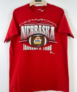 Vintage 90S Nebraska Huskers Sweatshirt, Nebraska Cornhuskers Fiesta Bowl Champion Sweatshirt, University Nebraska Sweater