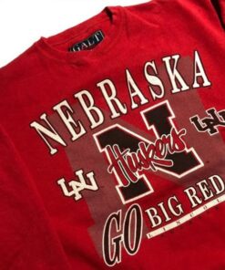 Vintage 90'S Nebraska Huskers Sweatshirt, Vintage 90S Shirt, Gift For Her, Gift For Him