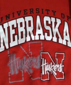 Vintage 90S University Of Nebraska Cornhuskers Crewneck Sweatshirt
