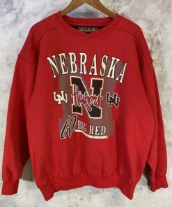 Vintage 90S University Of Nebraska Huskers National Champs Sweatshirt, Nebraska NCAA Football Championship Sweatshirt, University Nebraska Football Sweater