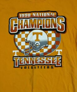 Vintage 90s 1998 Tennessee Volunteers National Champions Ohio T-Shirt Large