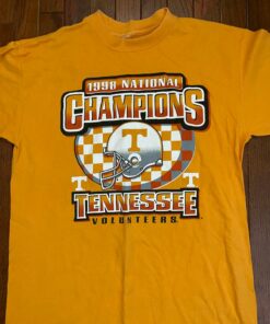Vintage 90s 1998 Tennessee Volunteers National Champions Ohio T-Shirt Large