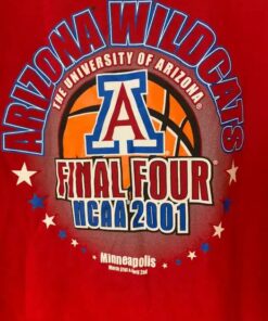 Vintage 90s Arizona Wildcats NCAA Basketball T-shirt