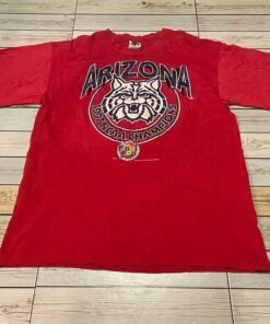 Vintage 90’s Arizona Wildcats Ncaa Champions Tee