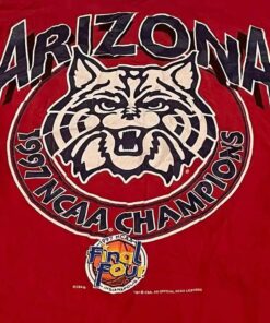 Vintage 90’s Arizona Wildcats Ncaa Champions Tee