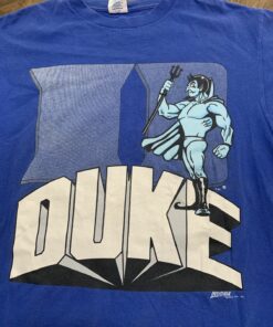 Vintage 90s Duke Basketball Shirt Full Size