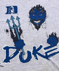 Vintage 90s Duke Blue Devils Double Sided All Over Print T Shirt
