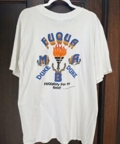 Vintage 90s Duke Blue Devils Fuqua Business School Shirt