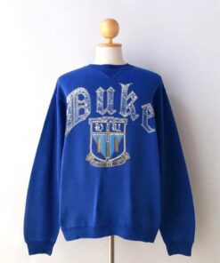 Vintage 90s Duke University Blue Devil Sweatshirt, Vintage 90s T-shirt, Gift for Her, Gift for Him
