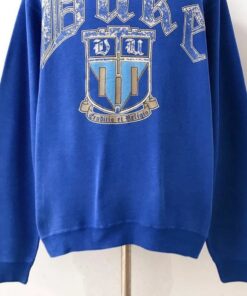 Vintage 90s Duke University Blue Devil Sweatshirt, Vintage 90s T-shirt, Gift for Her, Gift for Him
