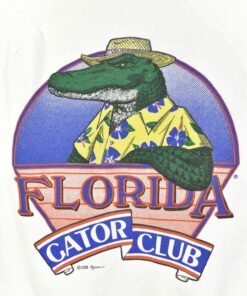 Vintage 90s Florida Gators Crewneck Sweater Football Club Jumper University of Florida Big Image Florida Gator Sweatshirt