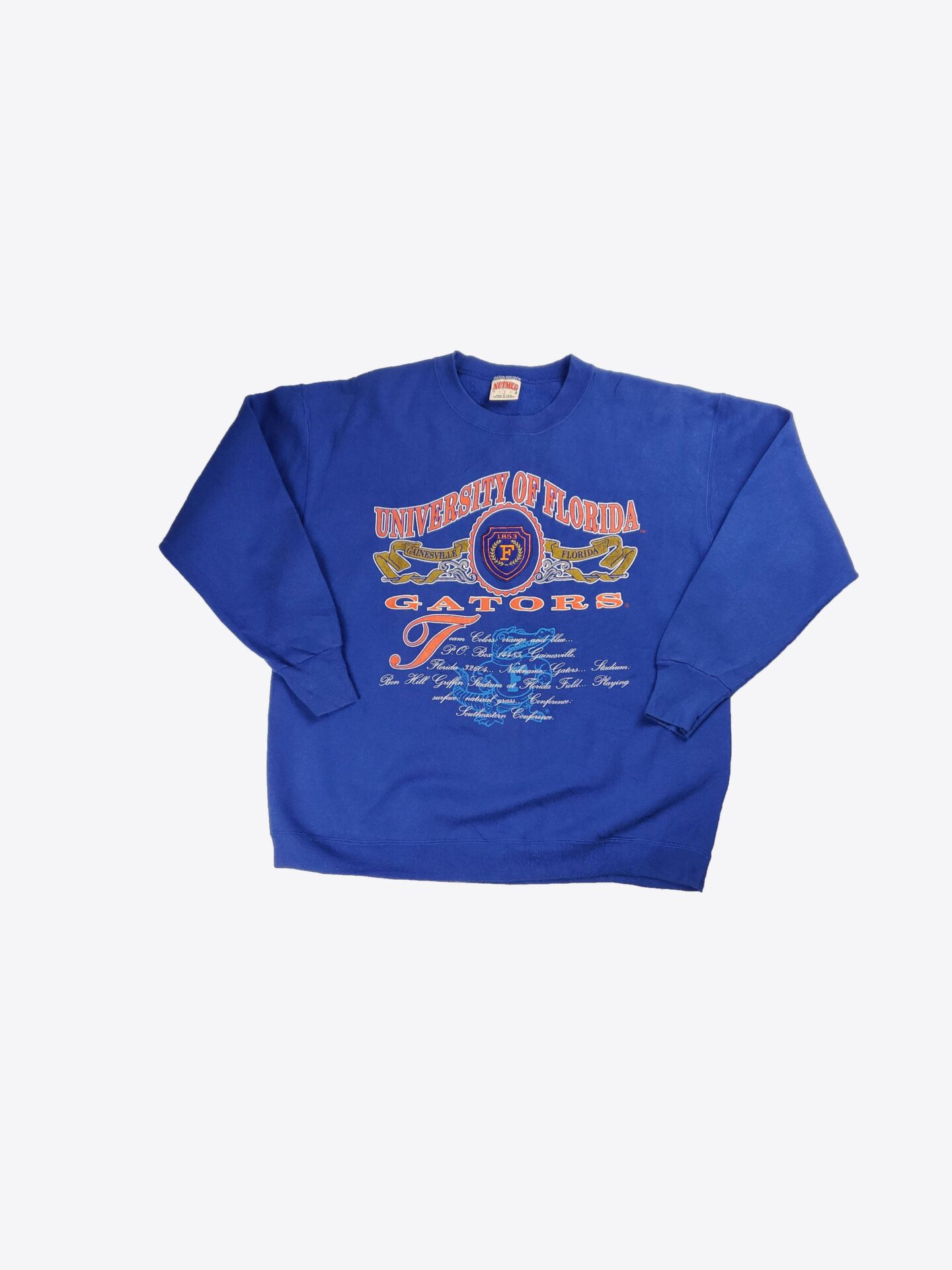 Vintage 90s Florida Gators Sweatshirt Pullover Hoodie