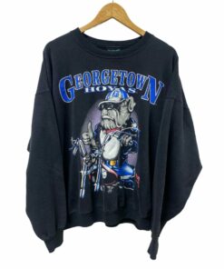 Vintage 90's Georgetown Hoya's I Get Around 2pac Crewneck