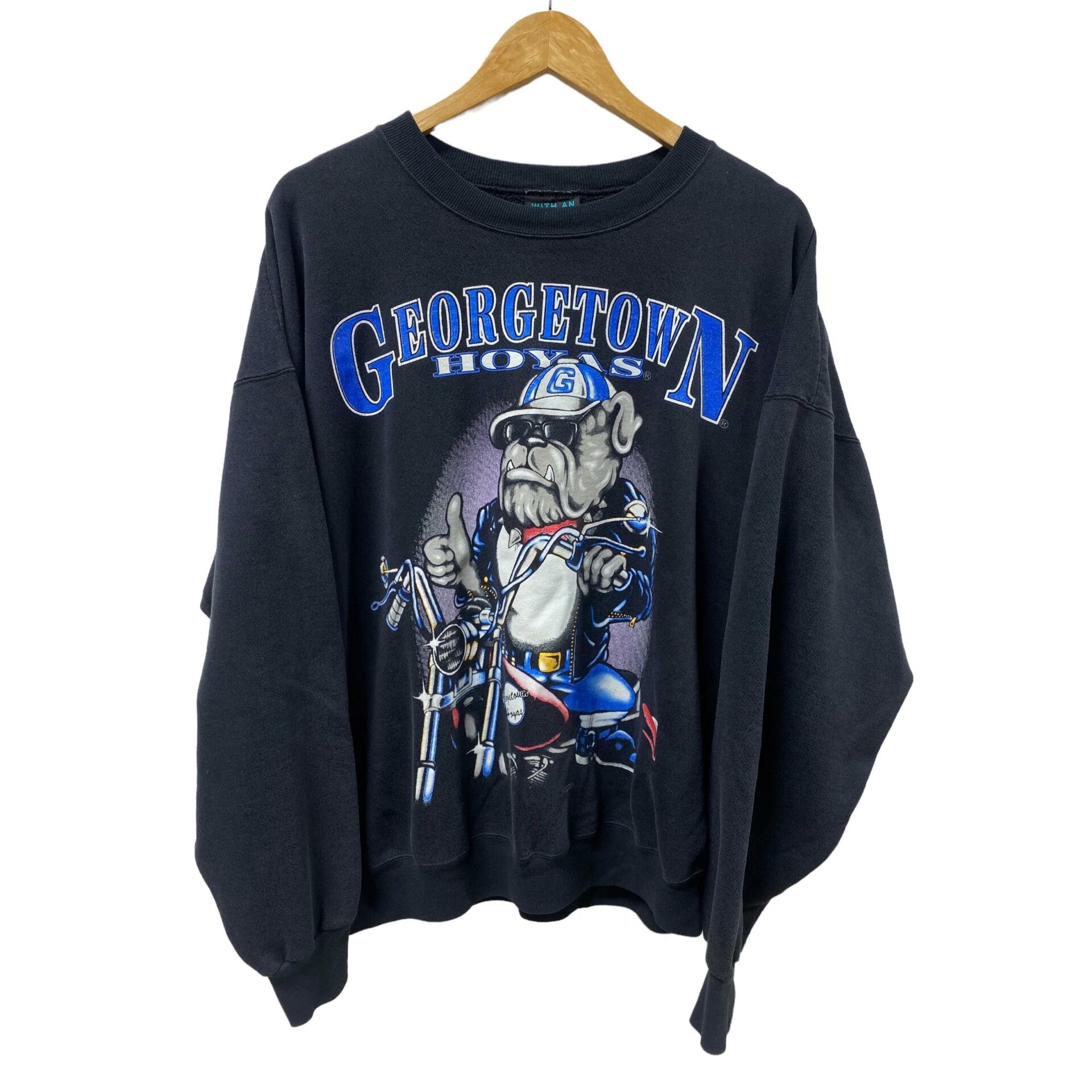 Vintage 90's Georgetown Hoya's I Get Around 2pac Crewneck