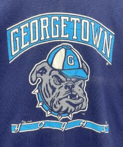 Vintage 90s Georgetown University Big Logo Crewneck Sweatshirt