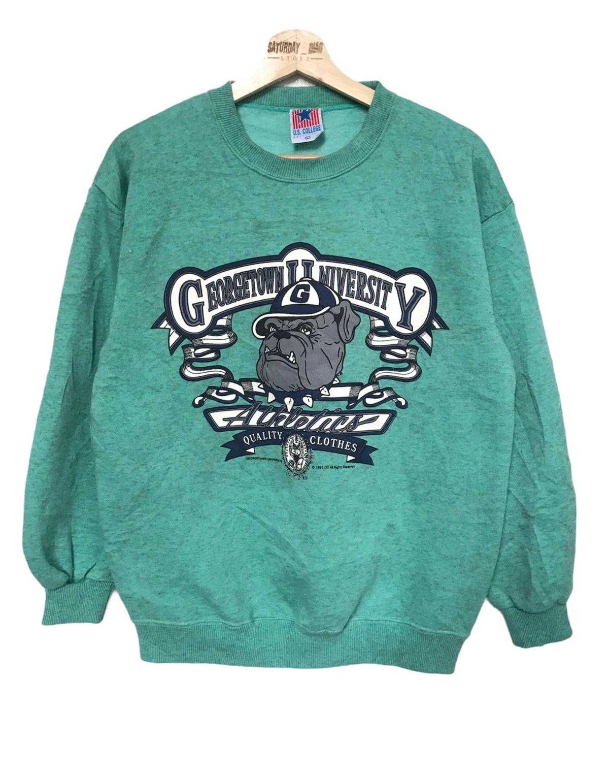 Vintage 90's Georgetown University Big Logo Sweatshirt