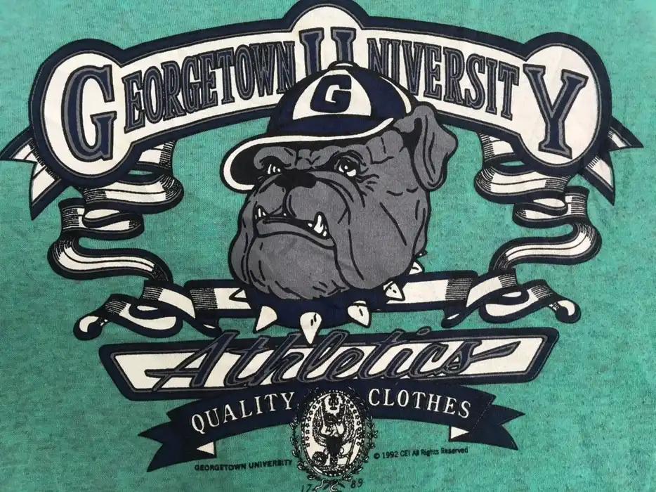 Vintage 90's Georgetown University Big Logo Sweatshirt