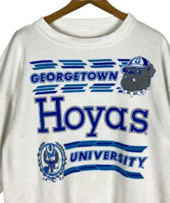 Vintage 90s Georgetown University Hoyas Pullover Crewneck Full Size