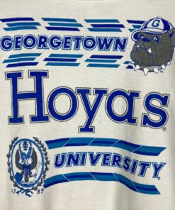 Vintage 90s Georgetown University Hoyas Pullover Crewneck Full Size