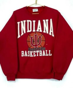 Vintage 90s Indiana Hoosiers Basketball Crewneck Sweatshirt, Unisex T-shirt, Unisex Hoodie
