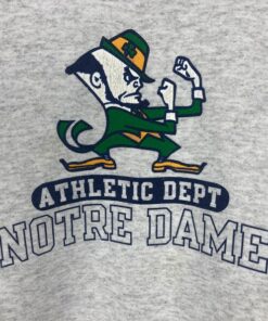 Vintage 90s Jansport Notre Dame Fighting Irish Pullover Crewneck