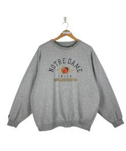 Vintage 90s Jansport Notre Dame Fighting Irish Pullover Crewneck Full Size