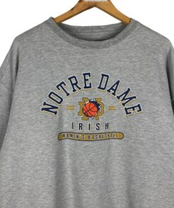 Vintage 90s Jansport Notre Dame Fighting Irish Pullover Crewneck Full Size