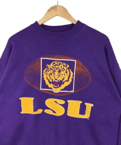 Vintage 90’s Louisiana State University Tigers Football Team Crewneck Sweatshirt