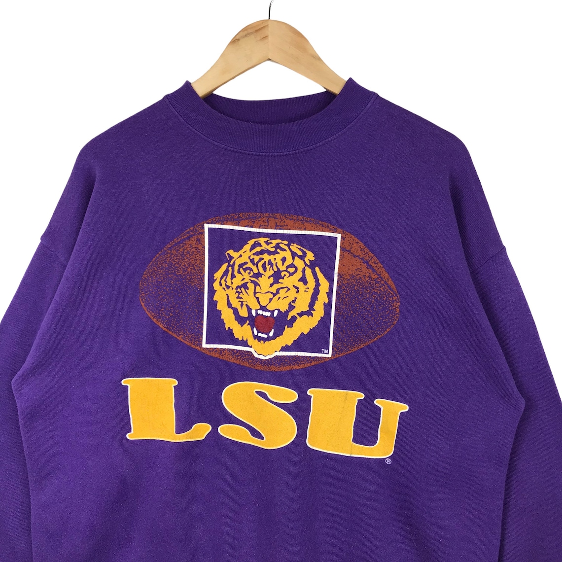 Vintage 90’s Louisiana State University Tigers Football Team Crewneck Sweatshirt