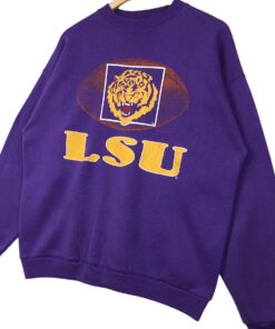 Vintage 90’s Louisiana State University Tigers Football Team Crewneck Sweatshirt