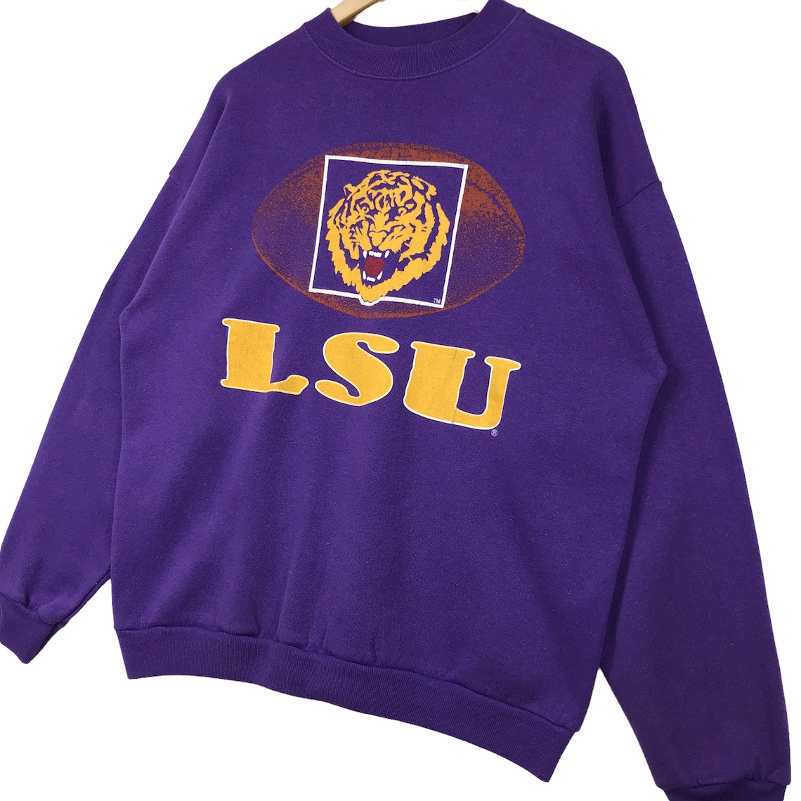 Vintage 90’s Louisiana State University Tigers Football Team Crewneck Sweatshirt