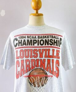 Vintage 90s Louisville Cardinals NCAA Basketball T-Shirt, Vintage 90s Sweatshirt, Gift For Her, Gift For Him