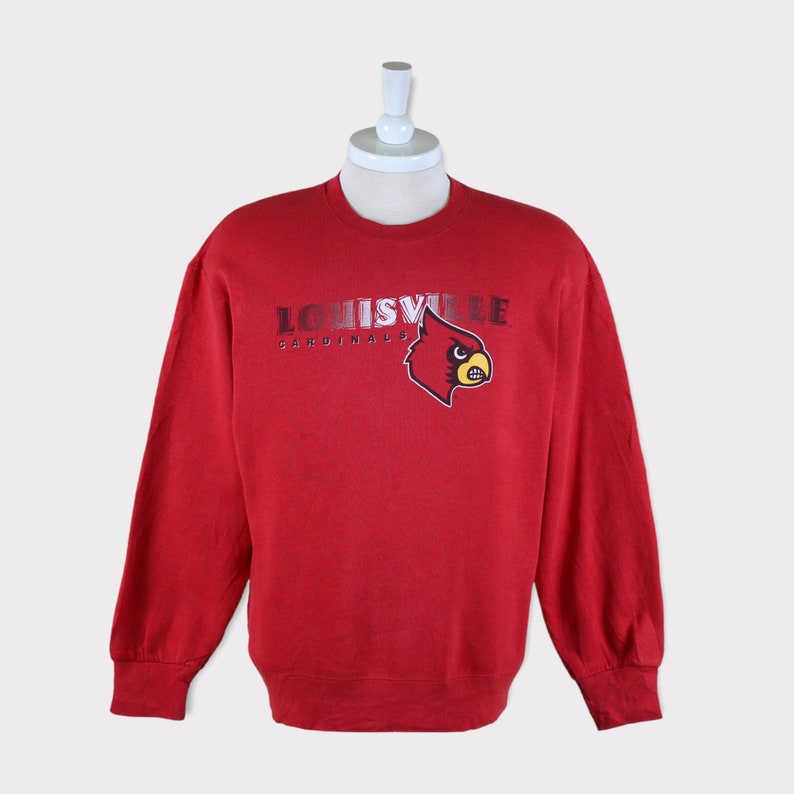 Vintage 90s Louisville Cardinals Sweatshirt, Louisville University, Louisville Cardinals Sweater, Louisville Gift, Louisville Shirt, Hoodie, Shirt