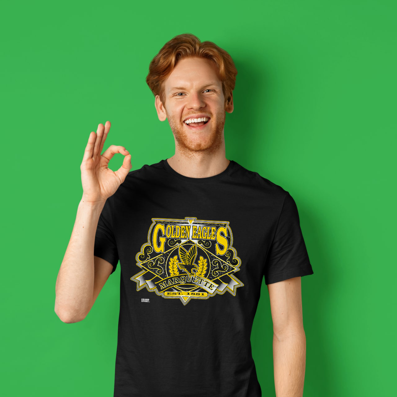 Vintage 90s Marquette University Golden Eagles Crewneck Sweatshirt, Vintage 90s Shirt, Gift For Her, Gift For Him - Image 3