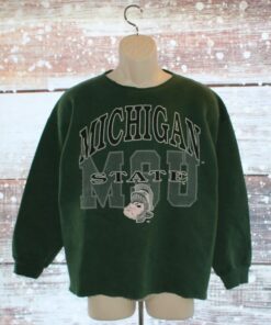 Vintage 90’s Michigan State Spartans MSU Sweatshirt, Michigan State University Spartans Sweatshirt, Vintage 90s Hoodie