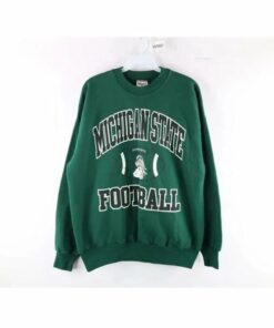 Vintage 90’s Michigan State Spartans Sweatshirt Gifts for Fans