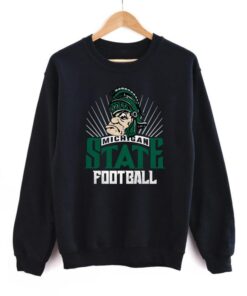 Vintage 90s Michigan State Sweatshirt, Michigan State Sweatshirt Hoodie Shirt