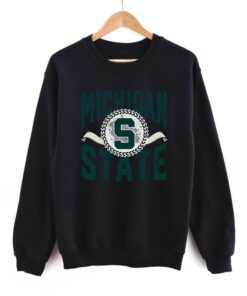 Vintage 90s Michigan State Sweatshirt, Michigan university Hoodie Shirt