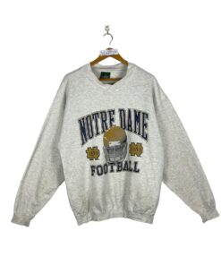 Vintage 90s Notre Dame Fighting Irish Pullover Crewneck