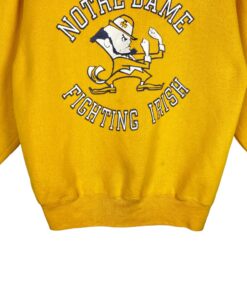 Vintage 90s Notre Dame Fighting Irish Pullover Crewneck