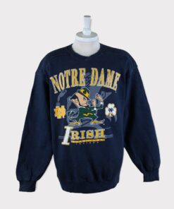 Vintage 90s Notre Dame Fighting Irish Sweatshirt