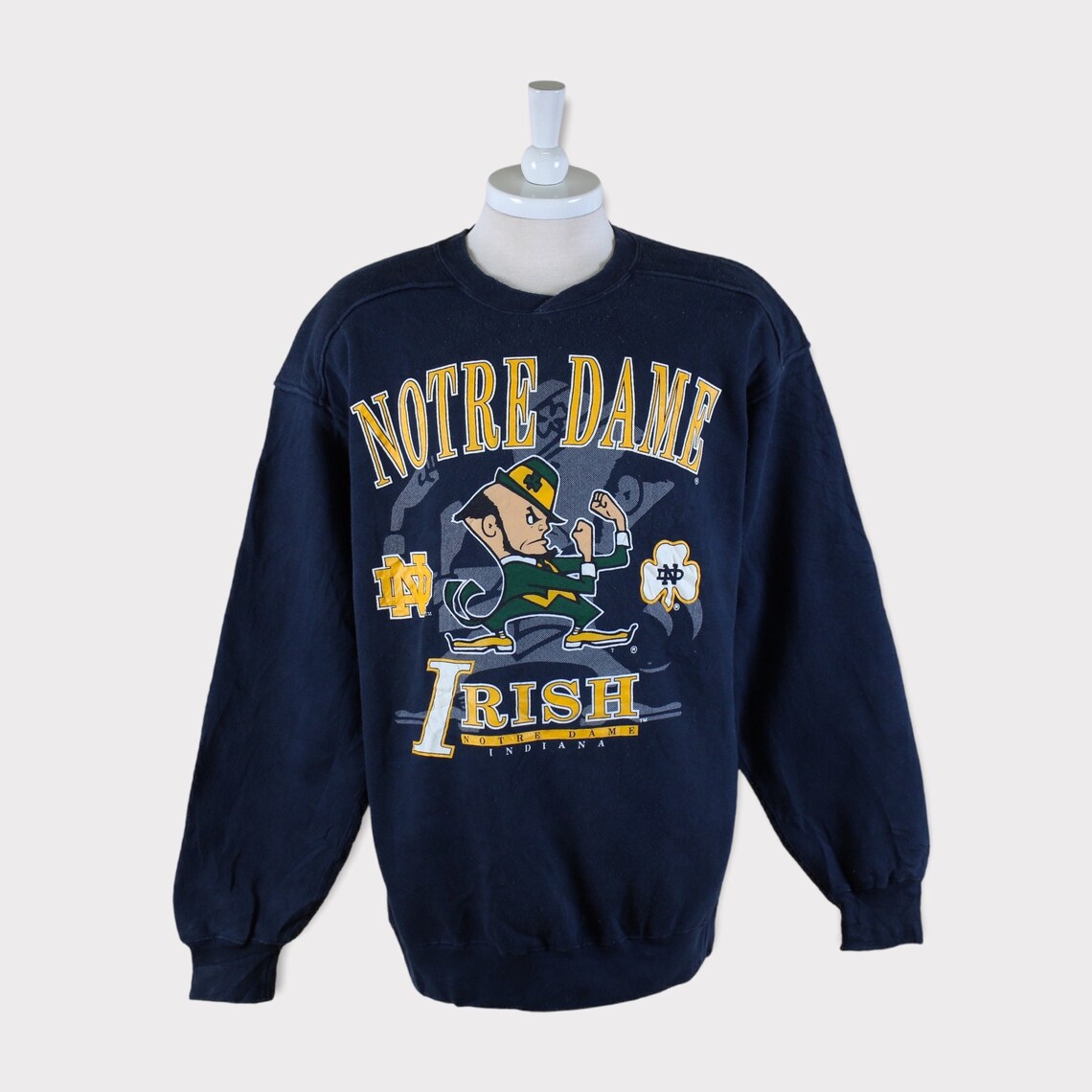 Vintage 90s Notre Dame Fighting Irish Sweatshirt