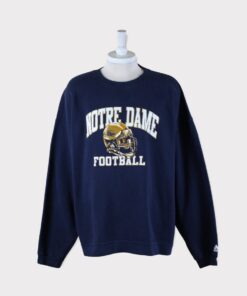 Vintage 90s Notre Dame Fighting Irish Sweatshirt,University of Notre Dame,