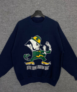 Vintage 90s Notre Dame Sweatshirt Notre Dame Crewneck
